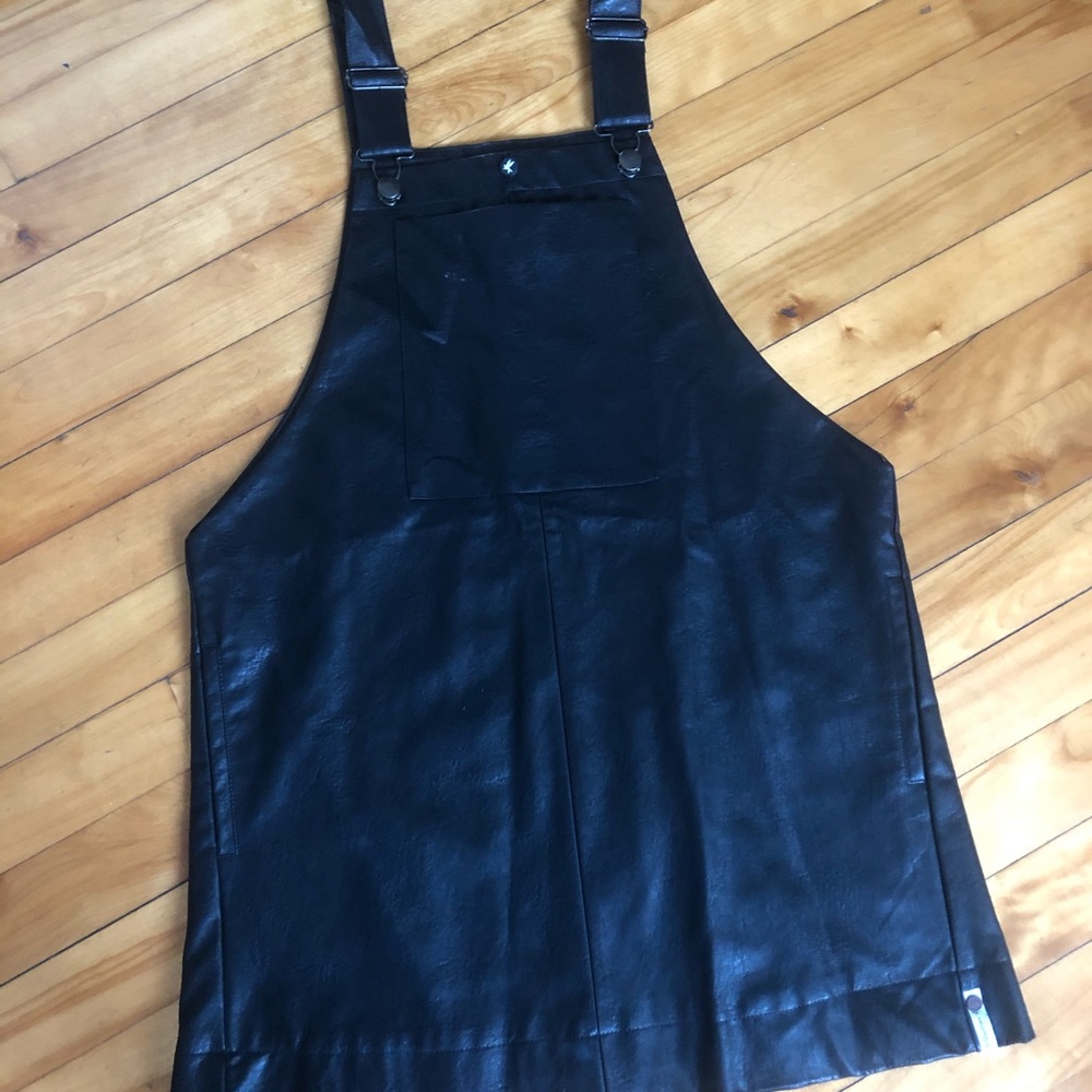 One Teaspoon Vegan Leather Pini Dress